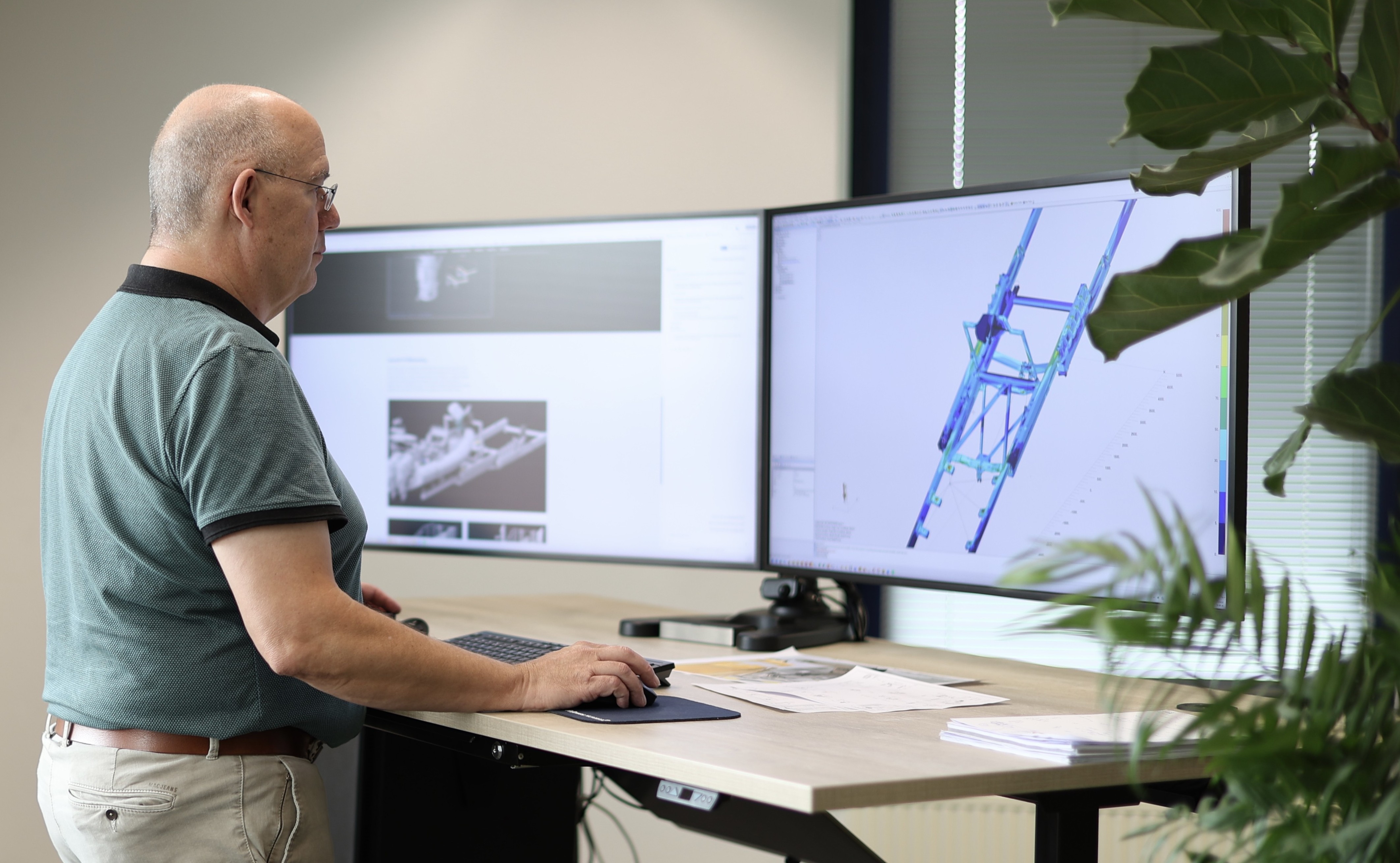 Founder and director of MDO at his engineering workstation