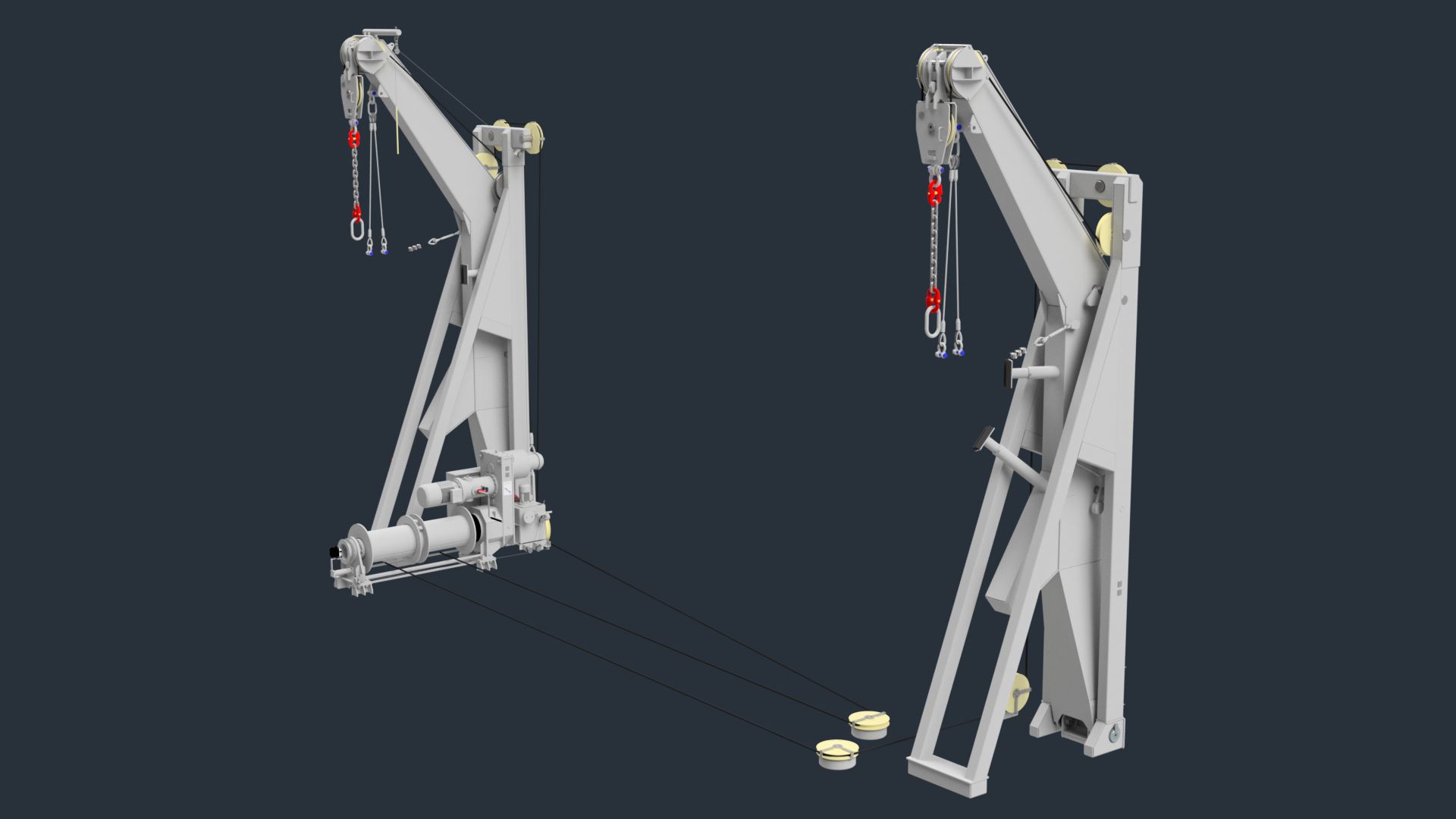 Gravity lowering pivot