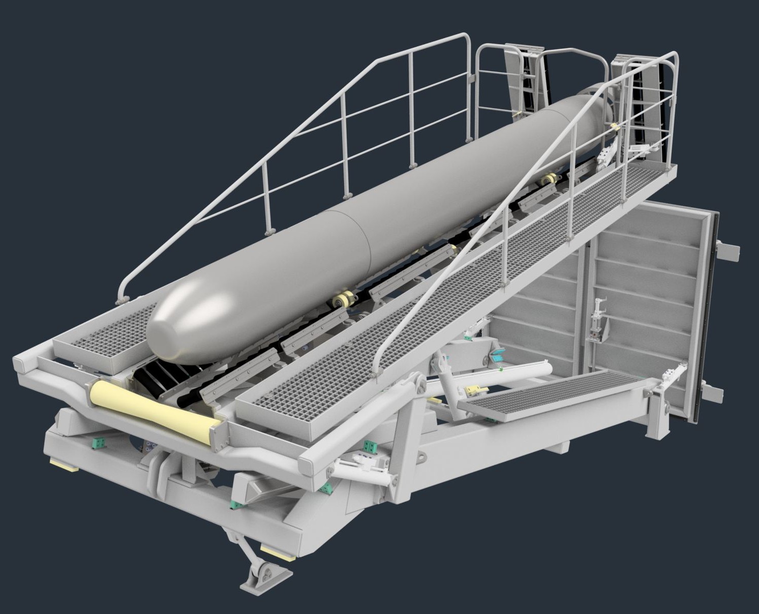 ROV recovery render