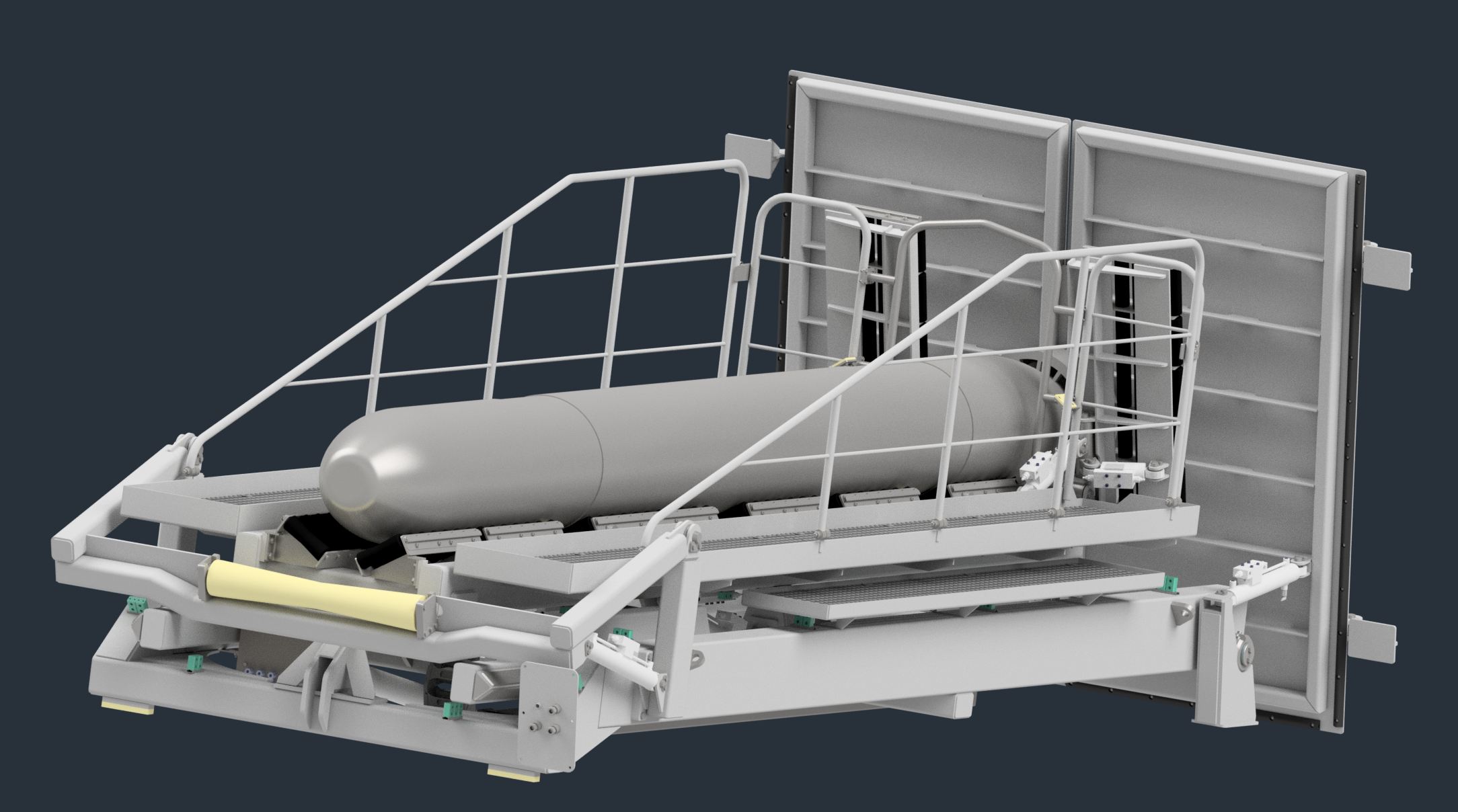ROV recovery render