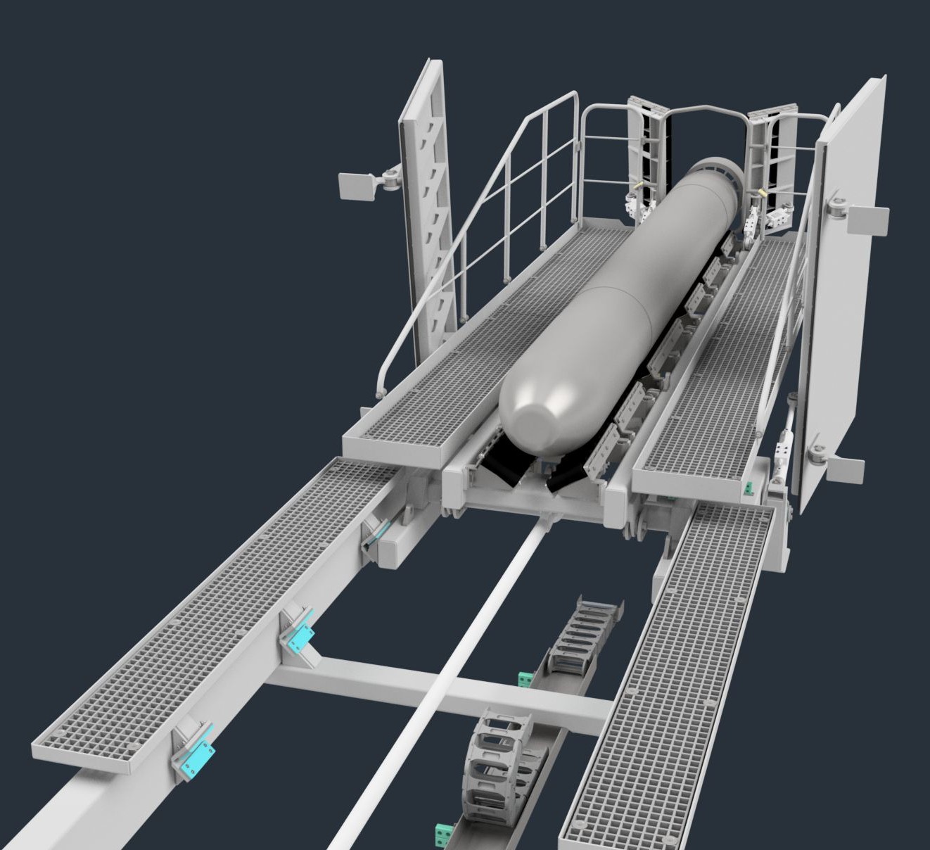 ROV recovery render